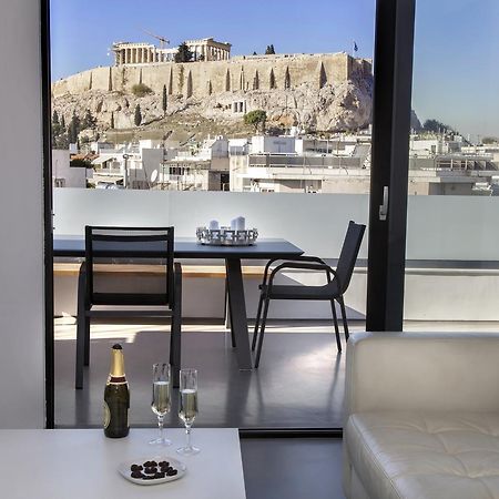 Apartamento Luxury Penthouse Touching The Acropolis By Ghh Atenas Exterior foto