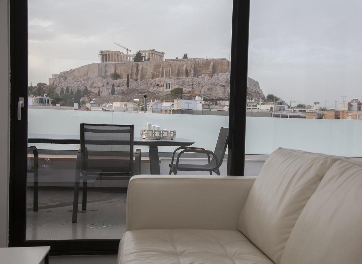 Apartamento Luxury Penthouse Touching The Acropolis By Ghh Atenas Exterior foto