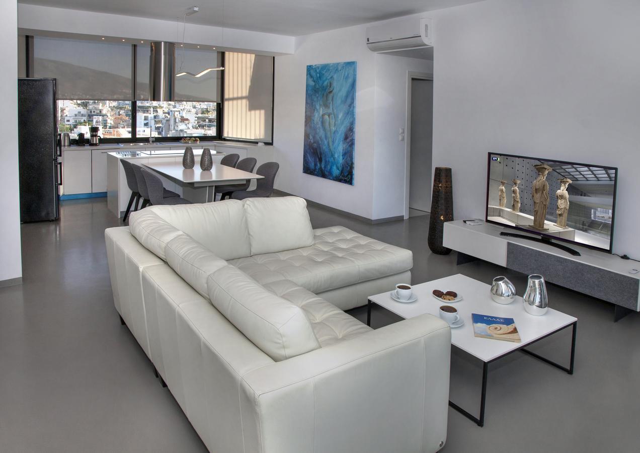Apartamento Luxury Penthouse Touching The Acropolis By Ghh Atenas Exterior foto