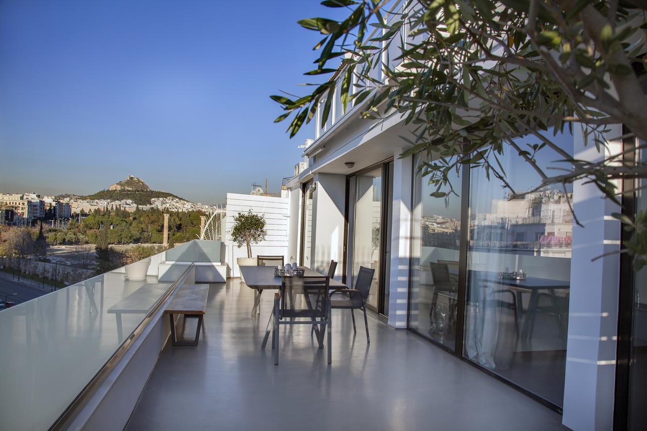 Apartamento Luxury Penthouse Touching The Acropolis By Ghh Atenas Exterior foto